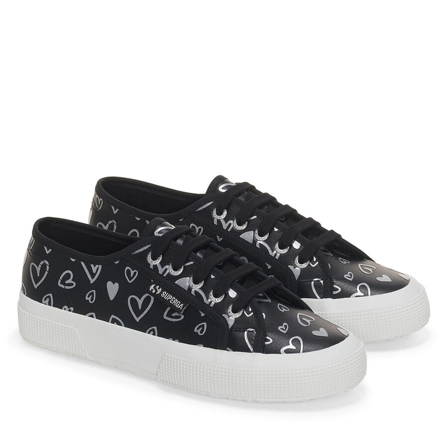 2750 estampado de corazones lindos veganos